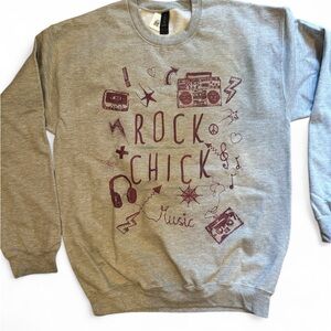 Rock Chick Gildan sweatshirt